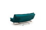 Atelier Del Sofa Sofá-Cama de 3 Plazas Verde Petróleo